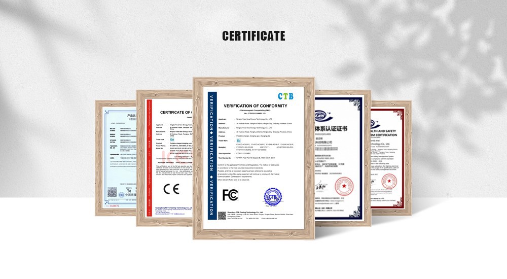 22KW ac ev charger certification 22KW ac ev charger certification