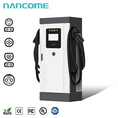 עם תחנת טעינה של OCPP EV